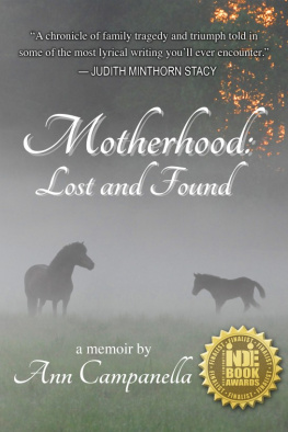 Ann Campanella Motherhood: Lost and Found