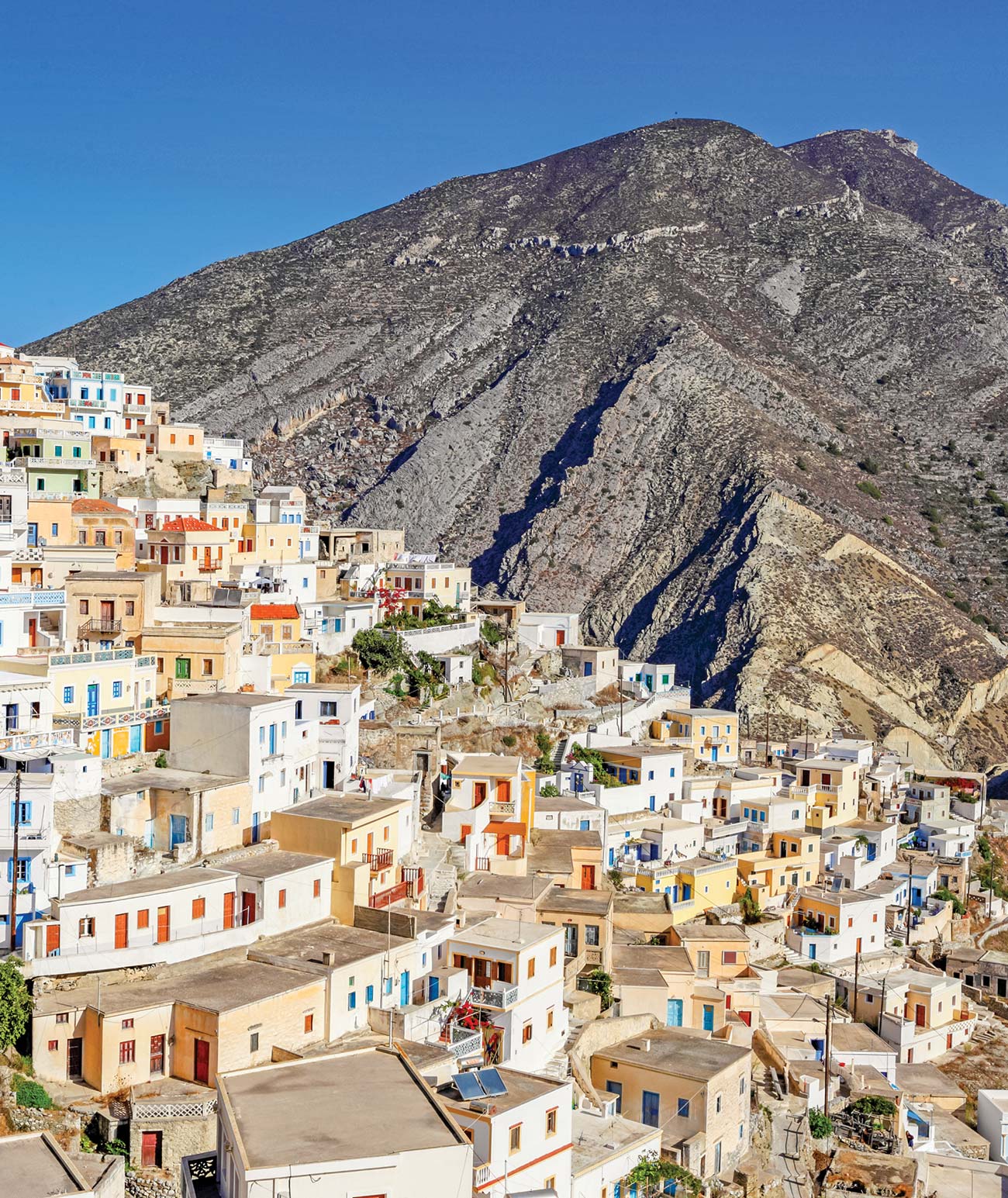 Visiting aka the city of living folklore on Karpathos Isolated from the - photo 19