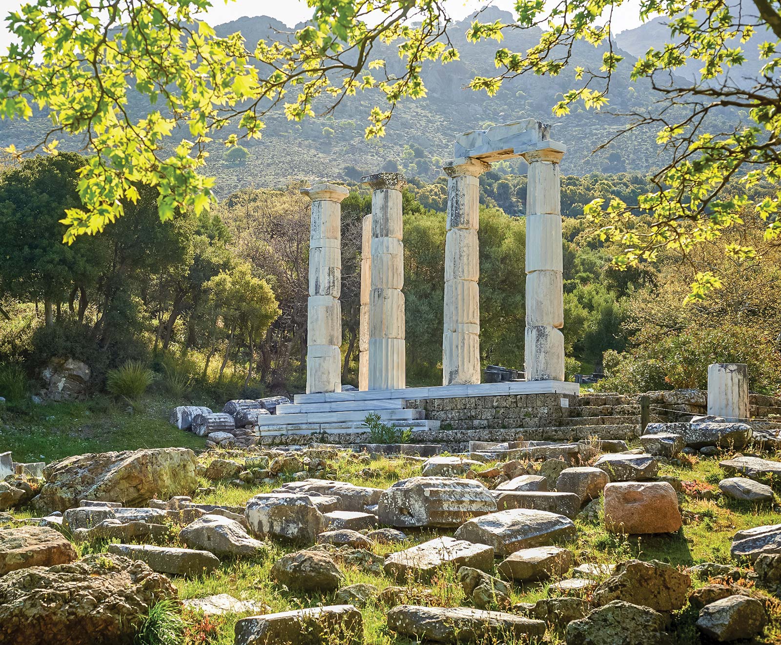 Exploring on Samothrace one of the most important and mysterious - photo 21