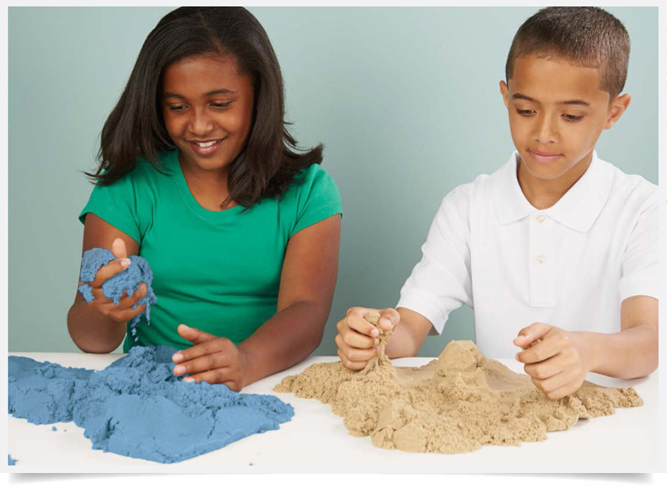 Are you ready to explore the fun world of kinetic sand All you need is some - photo 3