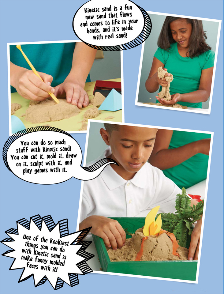 Kinetic Sand Superpower Super Dynamic It Oozes Melts and Flows This sand - photo 23