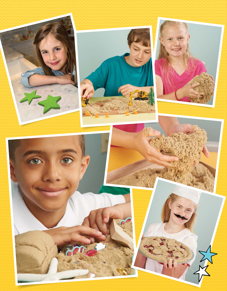 Are you ready to explore the fun world of kinetic sand All you need is some - photo 2