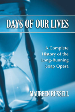 Maureen Russell Days of Our Lives: A Complete History of the Long-Running Soap Opera