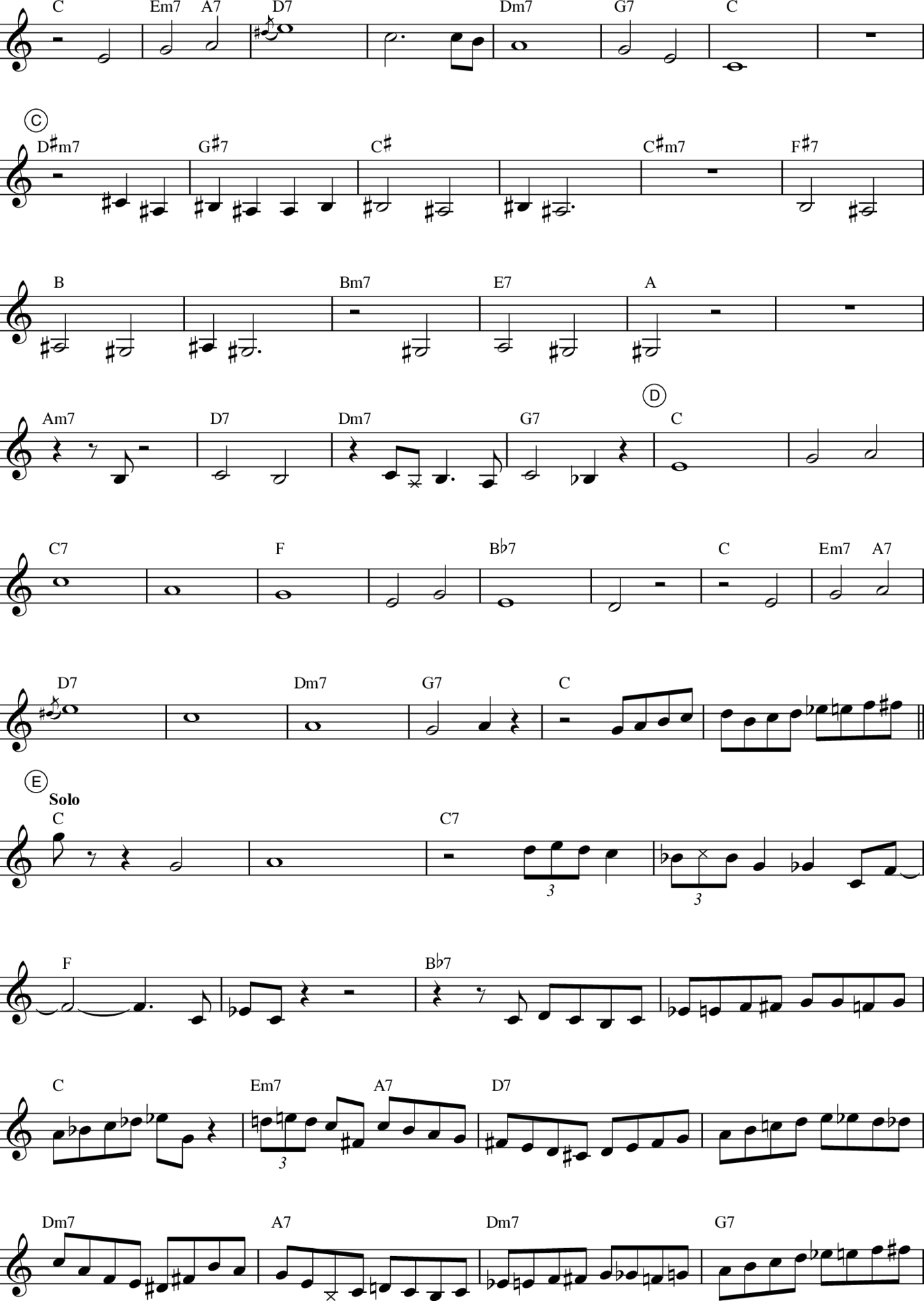 Trumpet Omnibook For B-Flat Instruments Transcribed Exactly from Artist Recorded Solos - photo 27