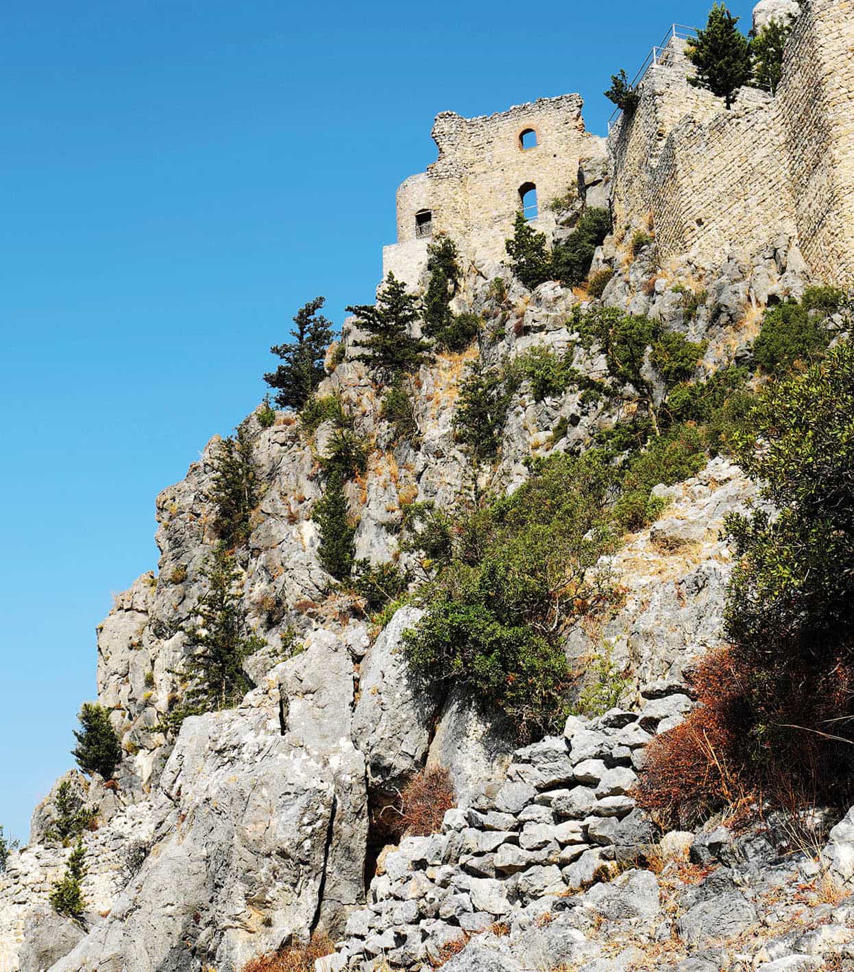 Top Attraction 4 Alamy Buffavento Highest of three Lusignan castles in the - photo 7