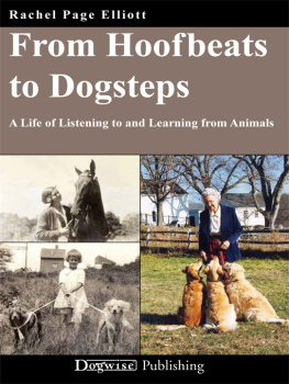 Rachel Page Elliott From Hoofbeats to Dogsteps: A Life of Listening to and Learning from Animals