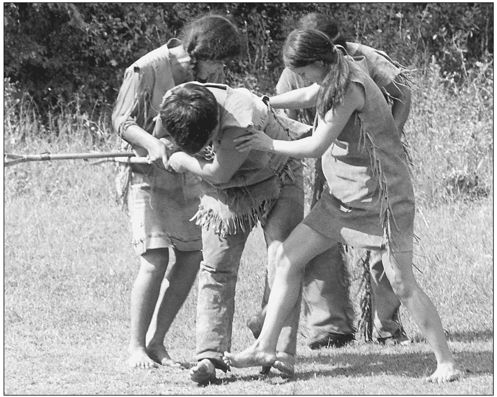 The Ancient Game of Stickball c 1970 Courtesy Cherokee National Archives - photo 4