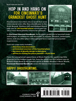 Jeff Morris Cincinnati Haunted Handbook