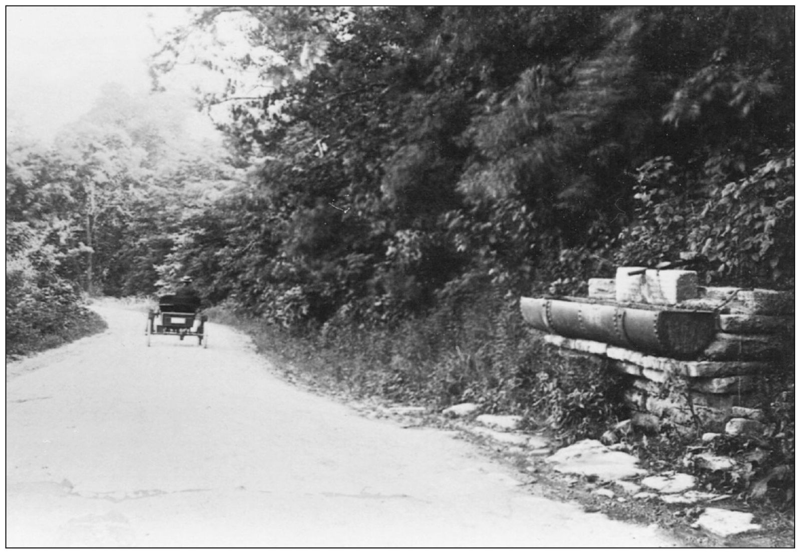 A horse and buggy travels south on old Colerain Avenue in the late 1800s It is - photo 9