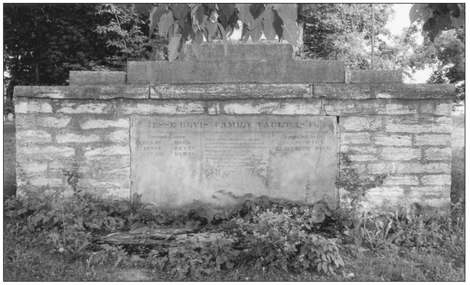 The Bevis Cedar Grove Cemetery was first opened in 1870 and is the largest old - photo 10