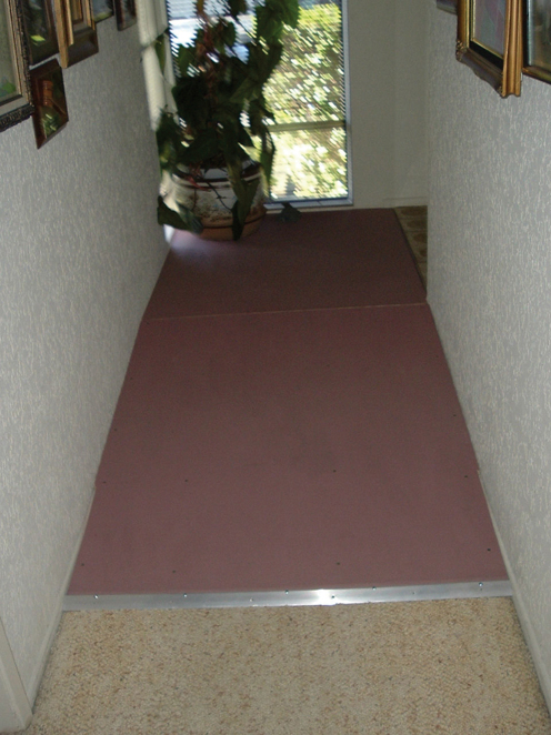 An interior ramp can also be provided When a doorway is too narrow to - photo 4