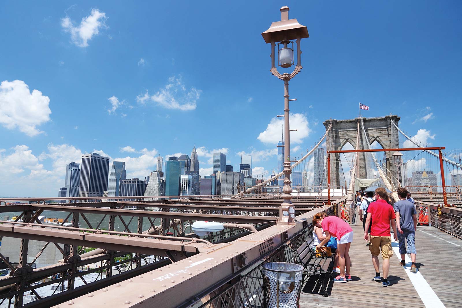 Walk the Strolling from Manhattan to Brooklyn over this striking bridge is a - photo 18