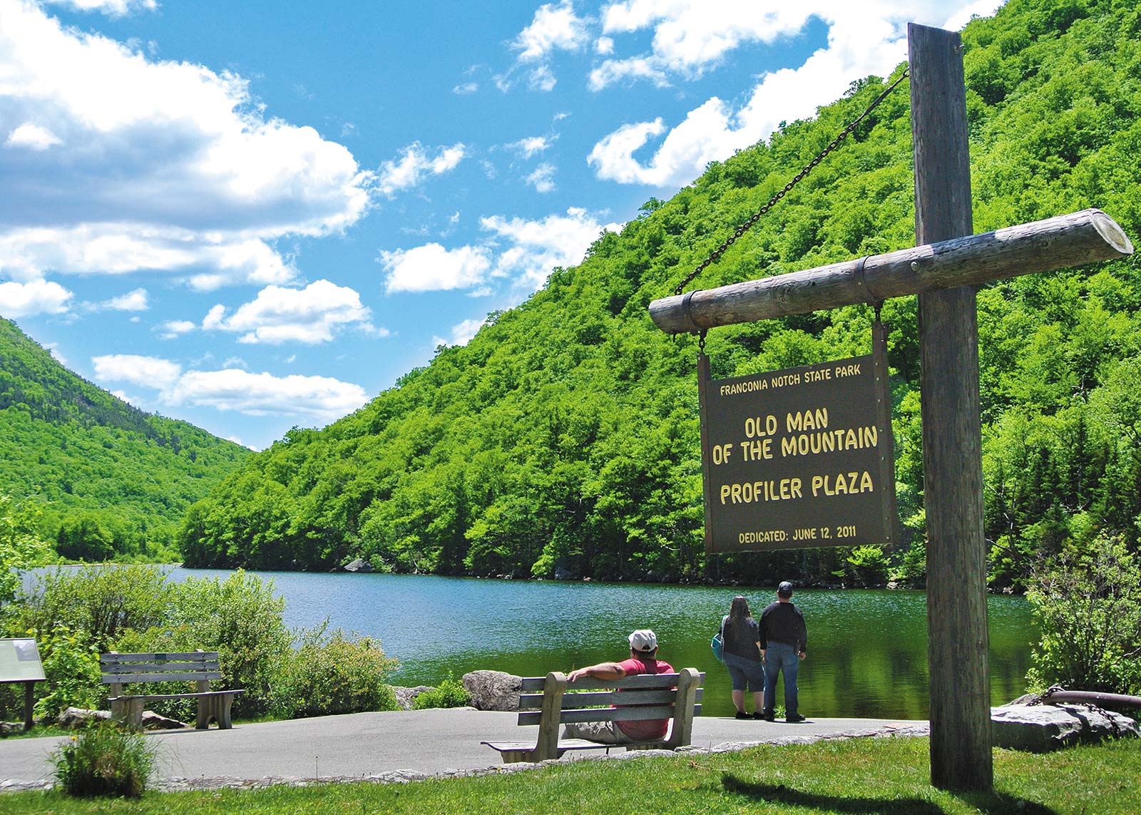 the Old Man of the Mountain Memorial in New Hampshire Maryland and - photo 10