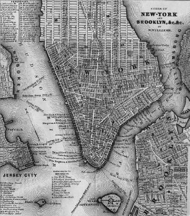 An 1847 map of lower Manhattan Published by The History Press Charleston SC - photo 1