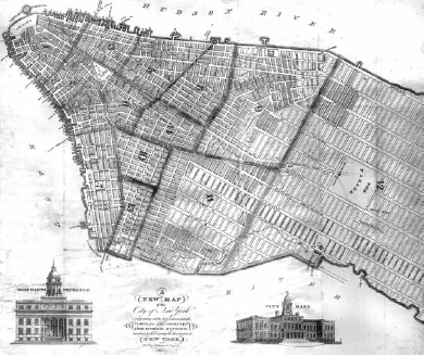 An 1827 map of lower Manhattan CONTENTS FOREWORD A typical guidebook is filled - photo 3