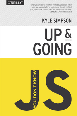 Kyle Simpson - You Don’t Know JS: Up & Going