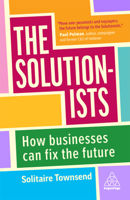 Townsend Solitaire - The Solutionists: How Businesses Can Fix the Future