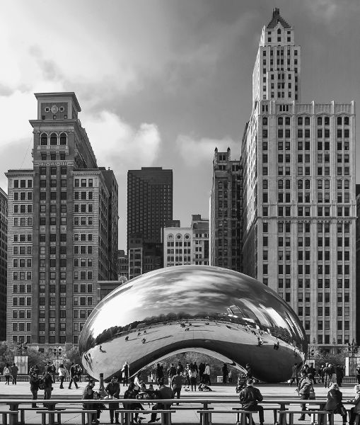 Cloud Gate sculpture in Millennium Park Is the new icon of Chicago also the - photo 3