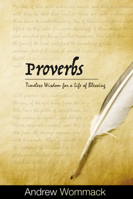 Andrew Wommack - Proverbs