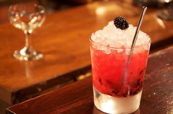 The classic bramble cocktail gets a saucy Valentines Day makeover with - photo 6