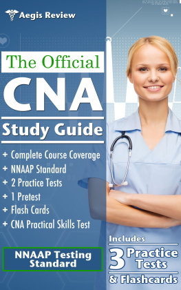 Deborah Clark The Official CNA Study Guide