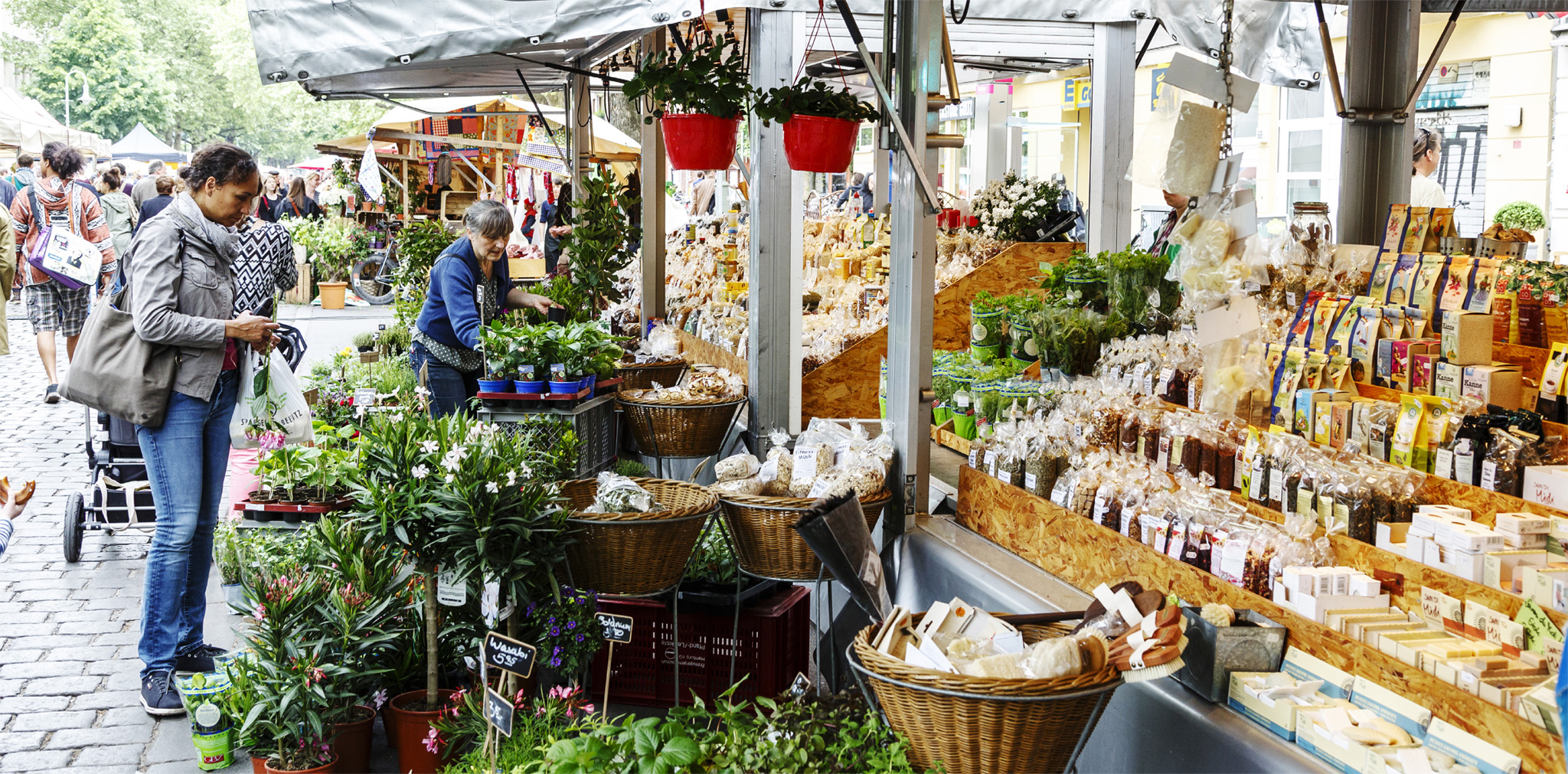 t Head outside at the weekend and youll hear the buzz of flea markets across - photo 8