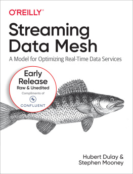 Hubert Dulay and Stephen Mooney - Streaming Data Mesh (8th Early Release)