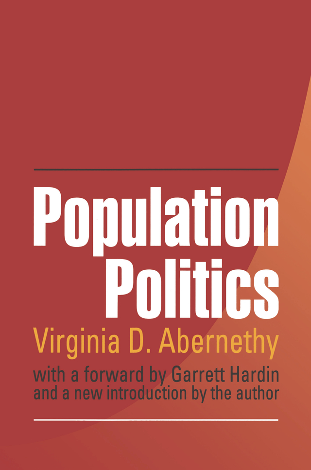 Population Politics Population Politics Virginia D Abernethy with a forward - photo 1