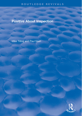 Paul Nash - Positive About Inspection