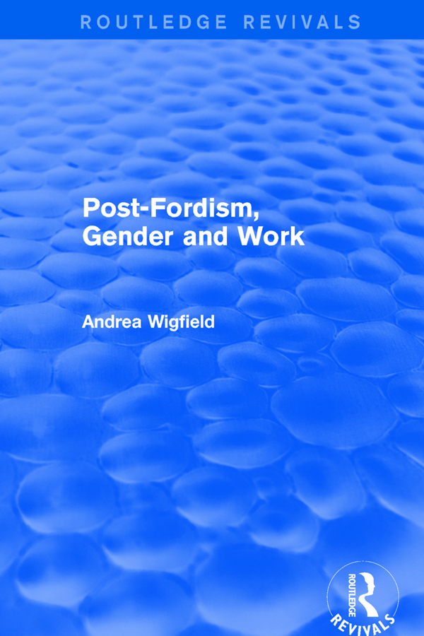 Post-Fordism Gender and Work - image 1