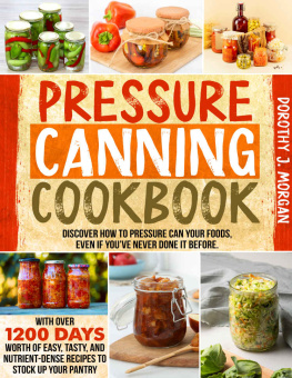 Morgan Pressure Canning Cookbook