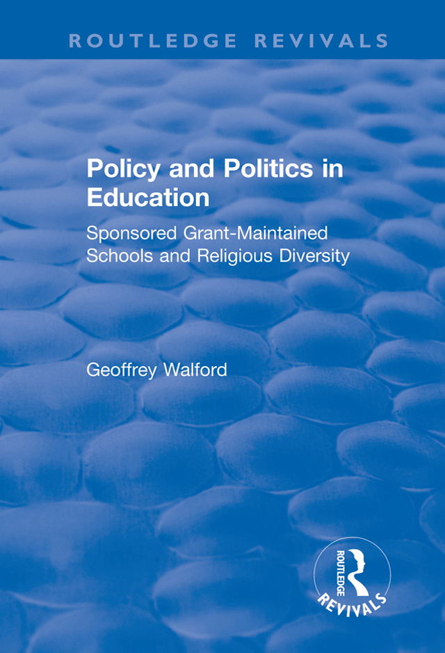 POLICY AND POLITICS IN EDUCATION Policy and Politics in Education Sponsored - photo 1