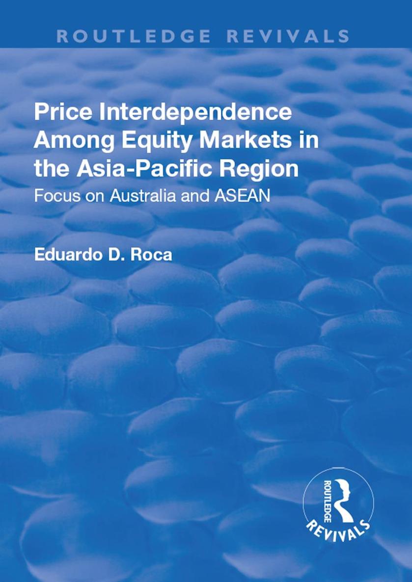 PRICE INTERDEPENDENCE AMONG EQUITY MARKETS IN THE ASIA-PACIFIC REGION Price - photo 1