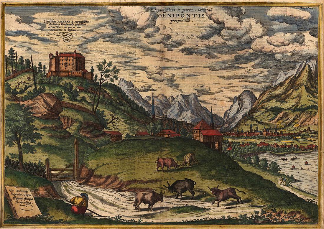 Fig 1 Joris Hoefnagel Innsbruck with the castle of Ambras after Alexander - photo 1