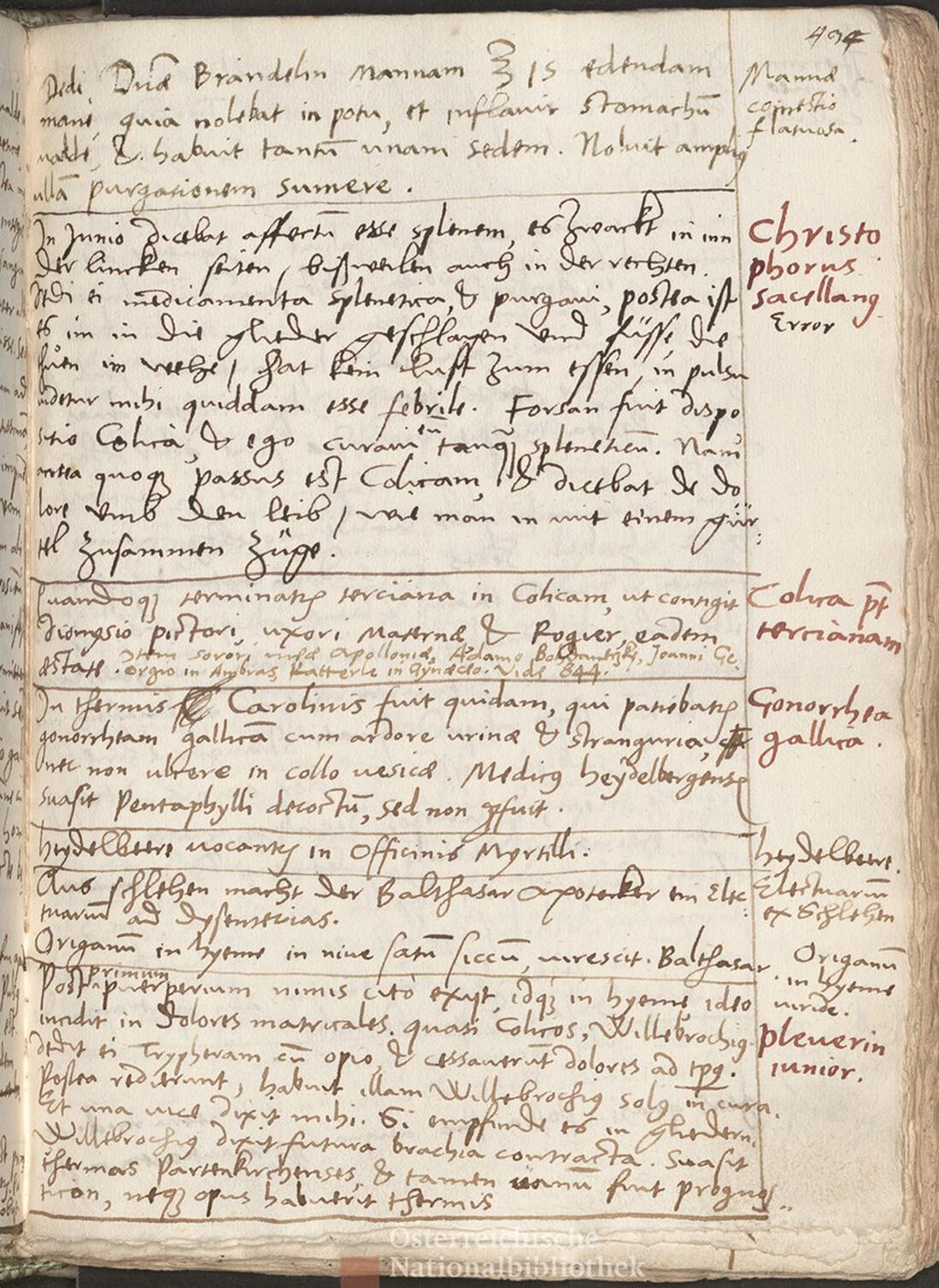 Fig 2 Page from one of Georg Handschs notebooks sterreichische - photo 2