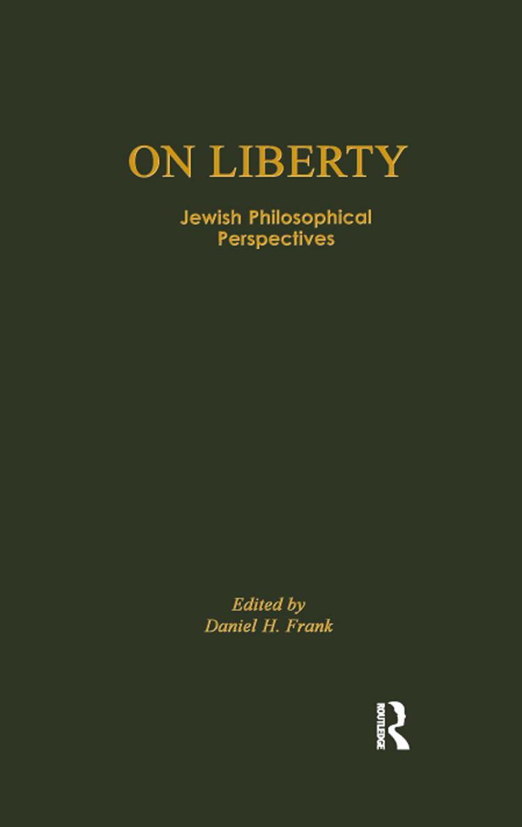 On Liberty CURZON JEWISH PHILOSOPHY SERIES Series Editor Oliver Leaman It is - photo 1