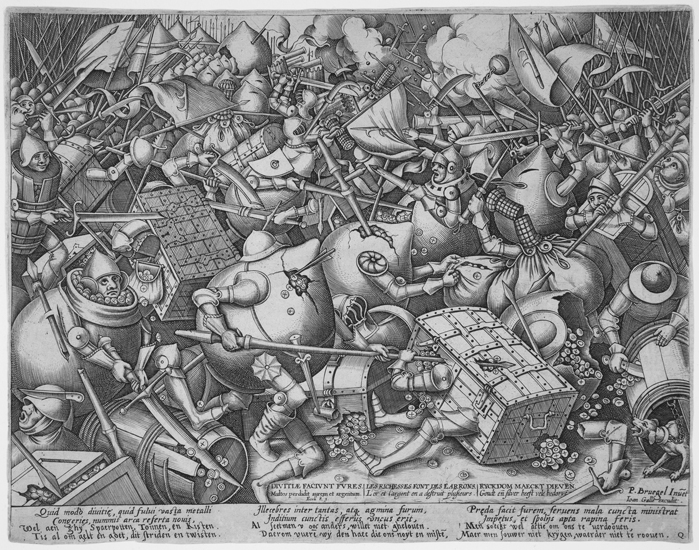 Pieter Bruegel the Elder c 15251569 The Battle of the Moneybags and the - photo 2