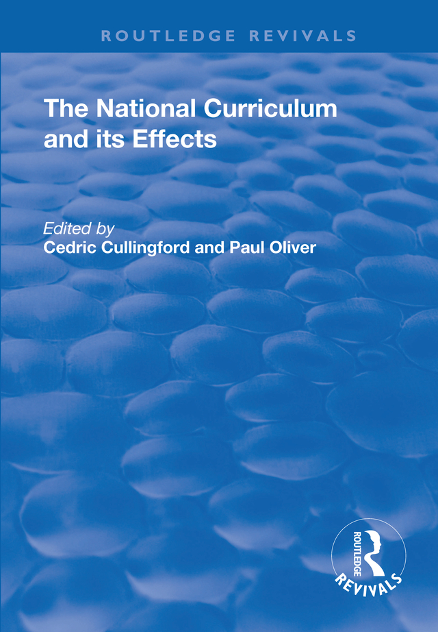 THE NATIONAL CURRICULUM AND ITS EFFECTS The National Curriculum and its - photo 1