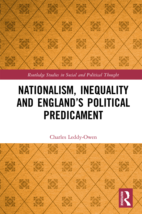 Nationalism Inequality and Englands Political Predicament Based on - photo 1