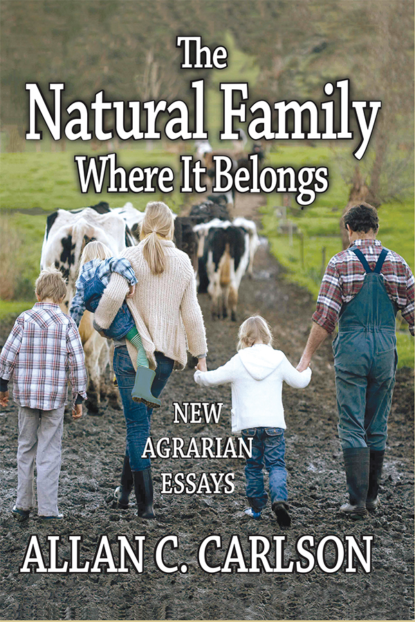 The Natural Family Where It Belongs First published 2014 by Transaction - photo 1