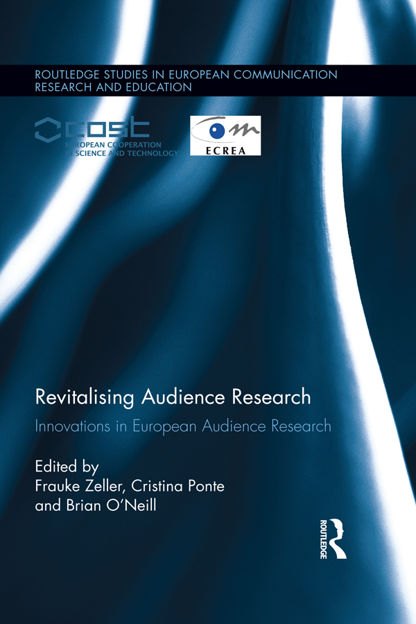 Revitalising Audience Research The revitalisation of audience studies is not - photo 1