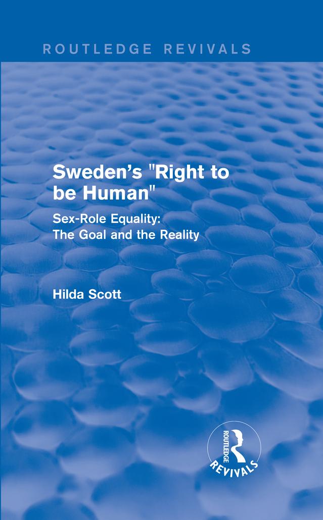 Swedens Right to be Human Hilda Scott Swedens Right to be Human Sex-Role - photo 1