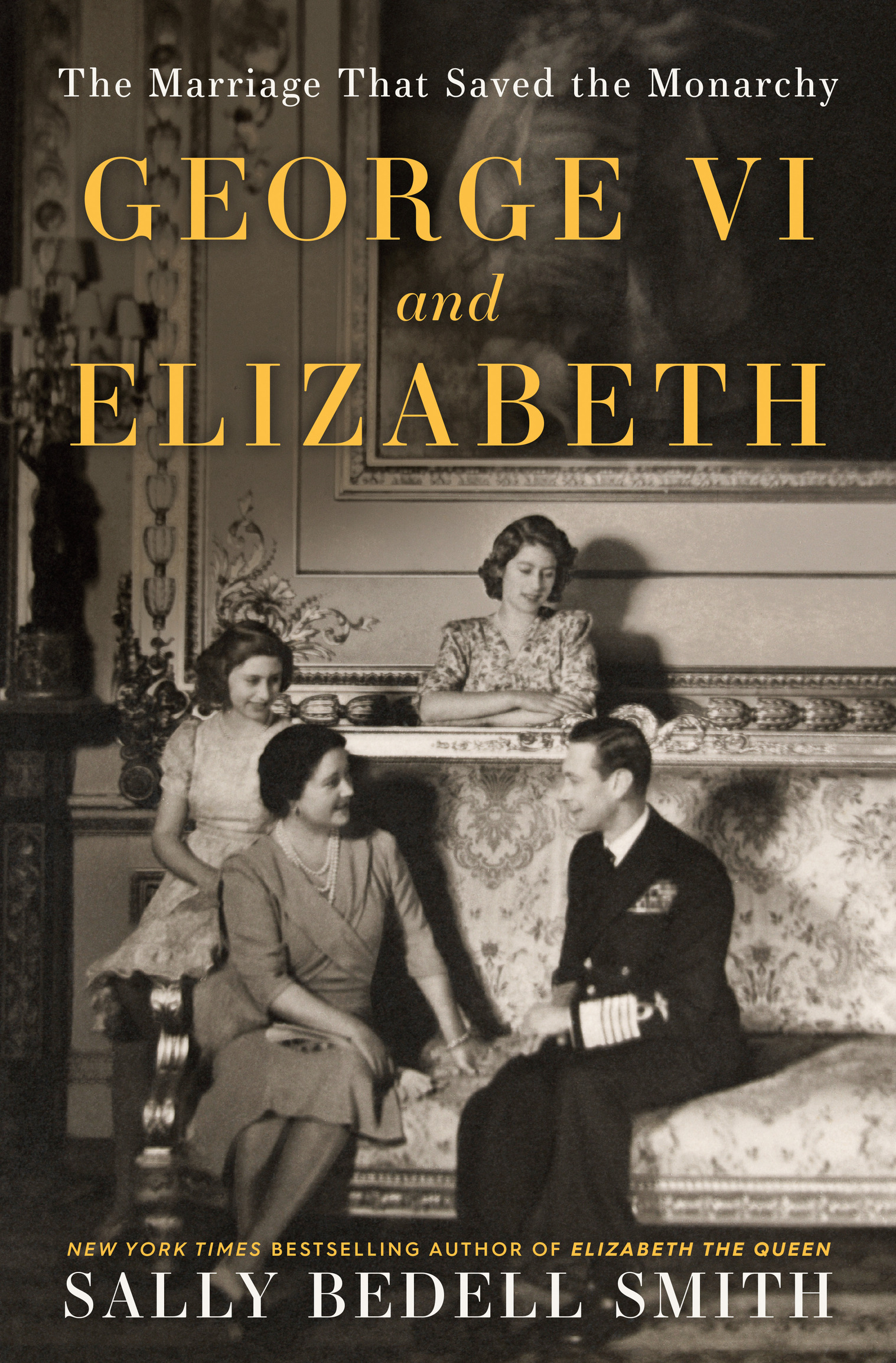 King George VI and Queen Elizabeth with Princesses Elizabeth and Margaret in - photo 1