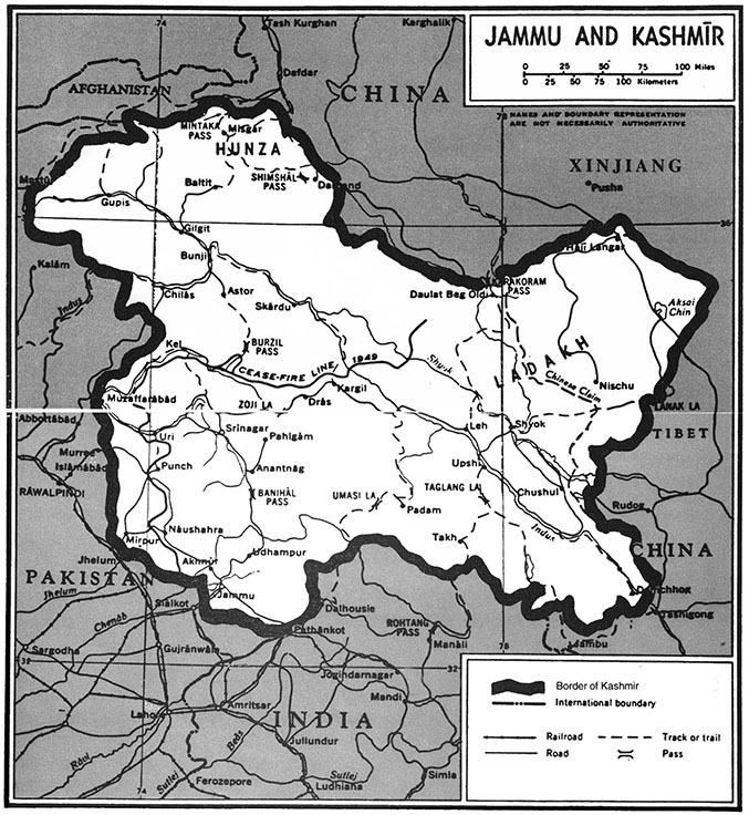 Map 1 Jammu and Kashmir The Kashmir Tangle The Kashmir Tangle Issues and - photo 2