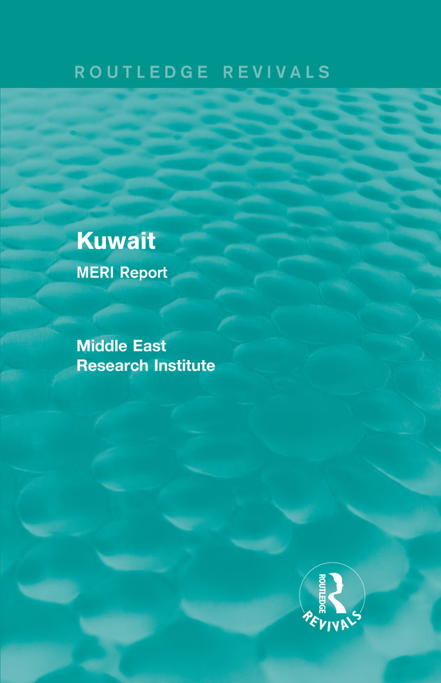 Routledge Revivals Kuwait First published in 1985 this study focusing on - photo 1