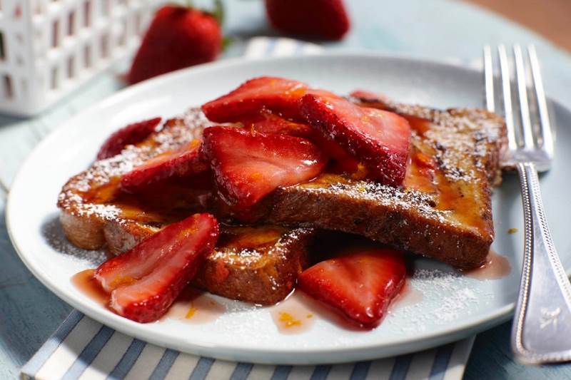 The french toast is an amazing American recipe that can serve as a unique treat - photo 8