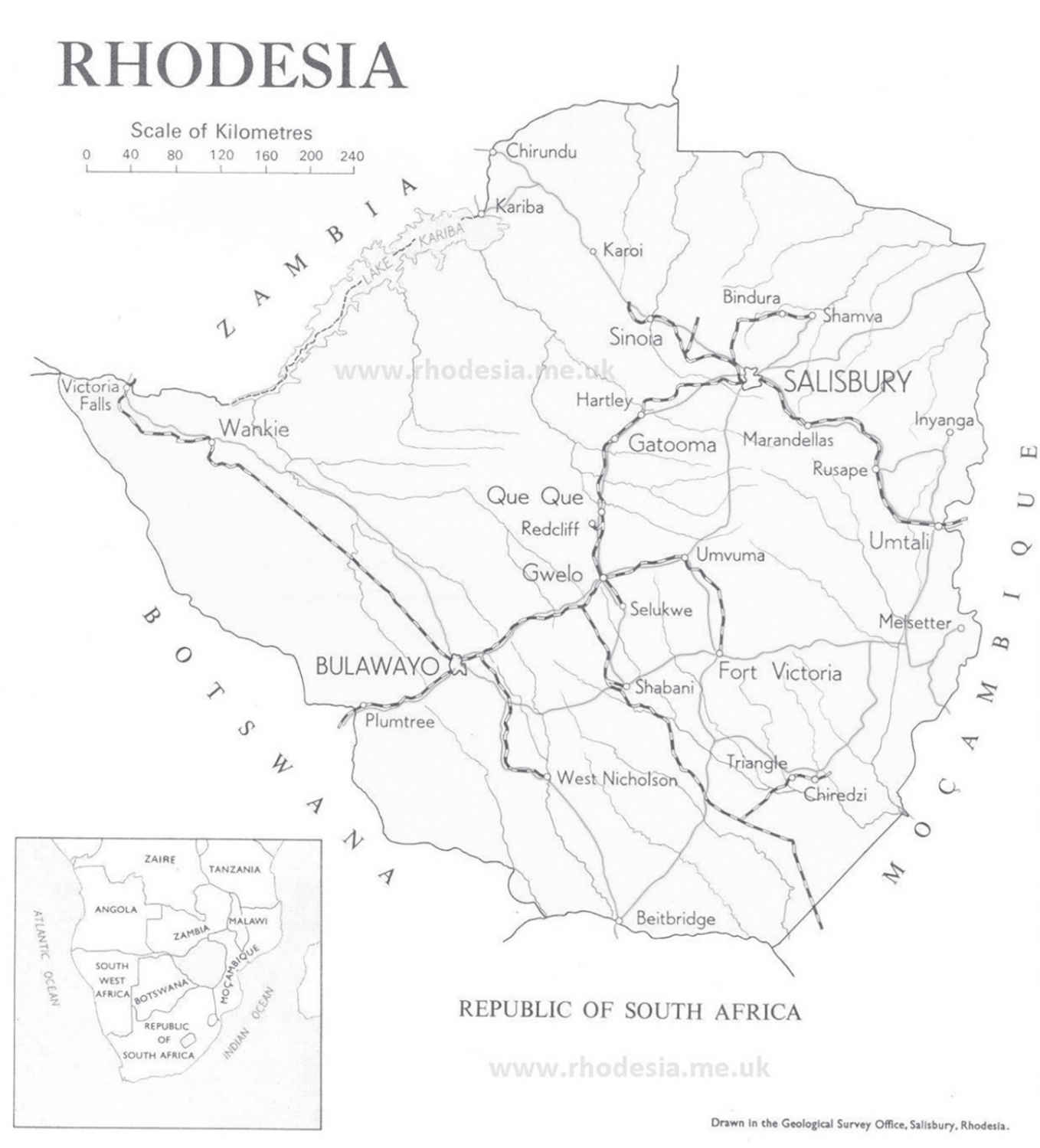 Maps and Illustrations T he cover shows The Balancing Rocks by the Rhodesian - photo 3