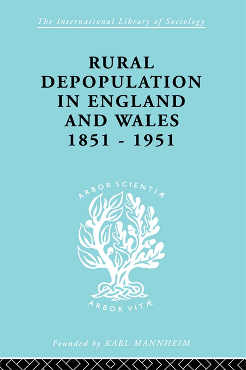 Rural Depopulation in England and Wales 1851-1951 - image 1