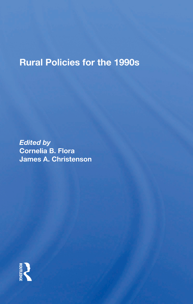 Rural Policies for the 1990s RURAL STUDIES SERIES of the Rural Sociological - photo 1