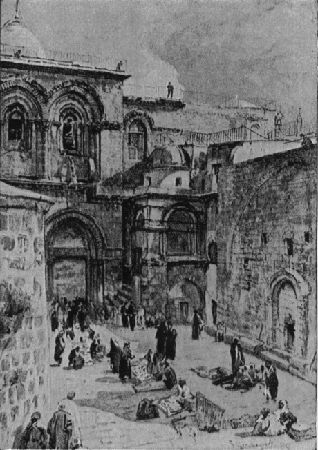 Johiz Frtlleylouc RI FORECOURT OF THE HOLY SEPULCHRE Jerusalem and the - photo 2